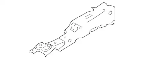 Кронштейн крыла переднего 6E5Z-16061-AA FORD