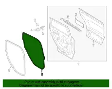 Ручка двери FORD CJ5Z-7825325-A