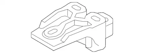 Кронштейн опоры двигателя 5L8Z-6061-FB FORD