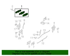 Ручка двери FORD 6W7Z-5426605-AB