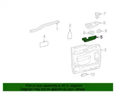 Ручка двери FORD 3C3Z-2524101-BAA