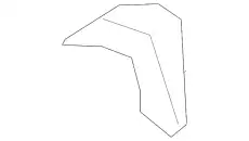Кронштейн решетки радиатора 7R3Z-8B455-B FORD