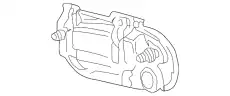 Ручка двери FORD 7L3Z-1522404-AA