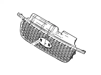 Решетка радиатора FORD 5L8Z-8200-AABCP