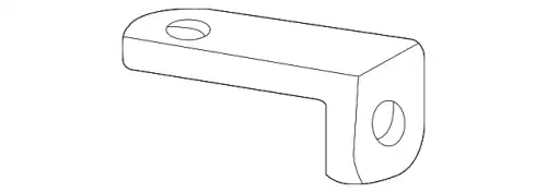 Кронштейн крыла 1L5Z-16C076-AA FORD