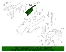 FILLER - FRONT FENDER KA1Z-5802038-A FORD
