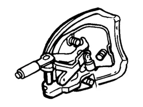 Ручка двери FORD XF5Z-1222404-AAPTM