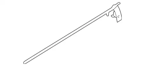 Уплотнитель двери FORD 1W6Z-7621452-AB