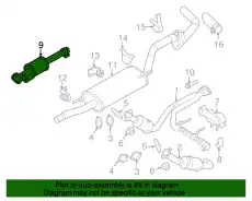 EXTENSION - EXHAUST EL3Z-5A212-A FORD