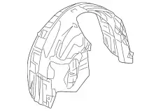 Подкрылок FORD BG1Z-16103-A