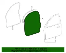 Ручка двери FORD F6DZ-5420531-A