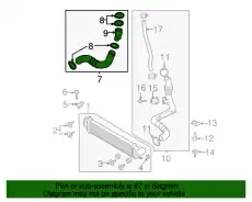 HOSE ASY FS7Z-6K683-A FORD