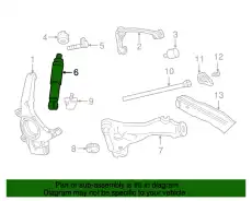 Амортизатор передний AU2Z-18V124-BG FORD