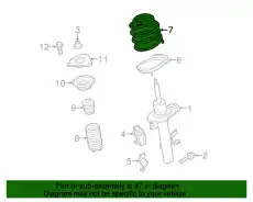 Пружина передней подвески CV6Z-5310-E FORD