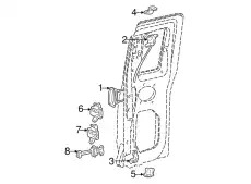 Ручка двери FORD 7L5Z-1326605-AA