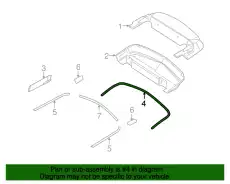Прокладка коллектора FORD 9R3Z-76546A02-A