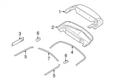 Прокладка коллектора FORD 9R3Z-76546A02-A