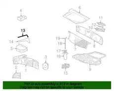 Ключ балонный F5DZ-17035-AA FORD