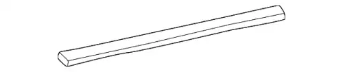 Уплотнитель двери FORD YW1Z-5421452-AB