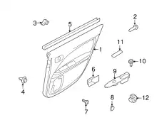 Ручка двери FORD AE5Z-54266A25-BB