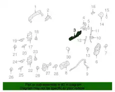 Ручка двери FORD CG1Z-5426684-C