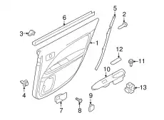 Ручка двери FORD AE5Z-54266A24-BA