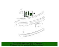 Кронштейн бампера F87Z-17859-BB FORD