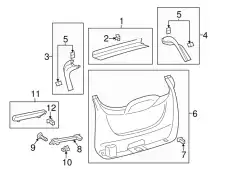 Ручка двери FORD CJ5Z-78434A14-AA