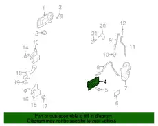 Ручка двери FORD CL3Z-1522600-FA
