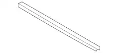 Молдинг двери задней 9L3Z-9940602-AA FORD