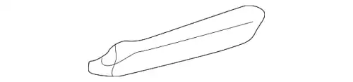 Уплотнитель двери FORD 1W6Z-7653986-BC
