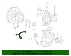 Датчик ABS FORD F81Z-2C205-AD