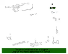 Ролик двери сдвижной XF2Z-1625029-AA FORD