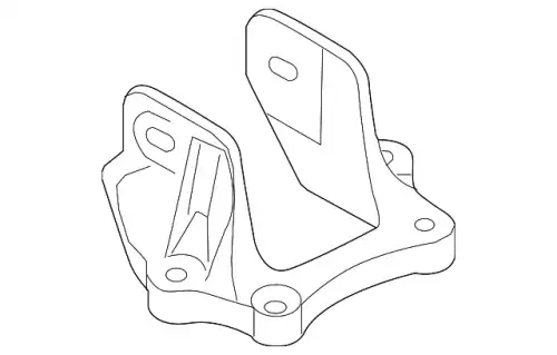 Кронштейн опоры двигателя 6E5Z-6031-HA FORD