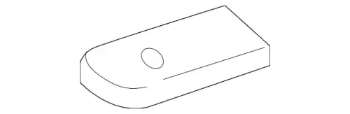 Ручка двери FORD 4L1Z-14528-AAB
