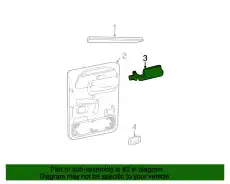 Ручка двери FORD 5C3Z-2627540-AAB