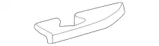 Ручка двери FORD 5C3Z-2524140-AAB
