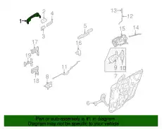 Ручка двери FORD 9T5Z-7422405-AF