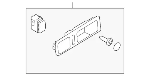 Ручка двери FORD 7A1Z-7822621-AA