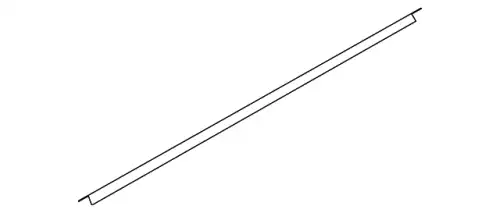 Уплотнитель двери FORD 8S4Z-5421453-A