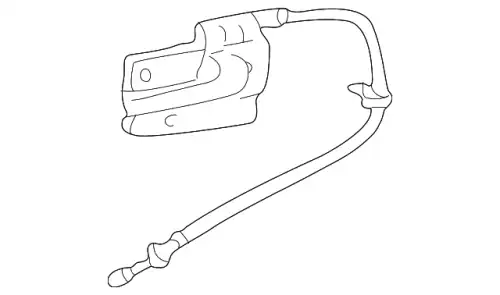 Ручка двери FORD 4F2Z-1626680-AAA