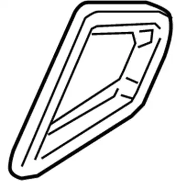 Уплотнитель стекла бокового 6H6Z-5429904-B FORD