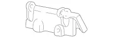 Ручка двери FORD F37Z-1022405-A