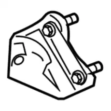 Кронштейн демпфера рулевой трапеции 8C3Z-3E652-A FORD