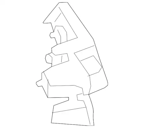 Кронштейн бампера DS7Z-17D943-A FORD