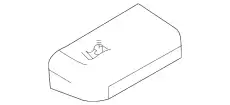 Ручка двери FORD 7C3Z-14525-PA