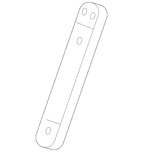 Кронштейн бампера F81Z-17752-AB FORD