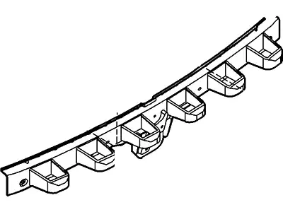 Кронштейн бампера CP9Z17D942A FORD