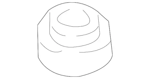 Подушка радиатора F6DZ-8124-AA FORD