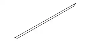 Уплотнитель двери FORD 8S4Z-6321453-A